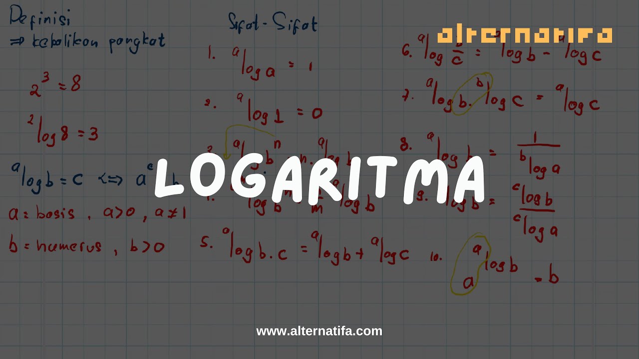 Chapter 1: Logaritma | Matematika IPA | Alternatifa