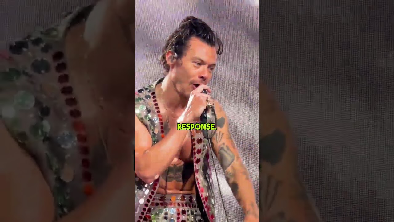 Can Harry Styles really do a backflip? 😂🤣 #shorts #harrystyles #concert