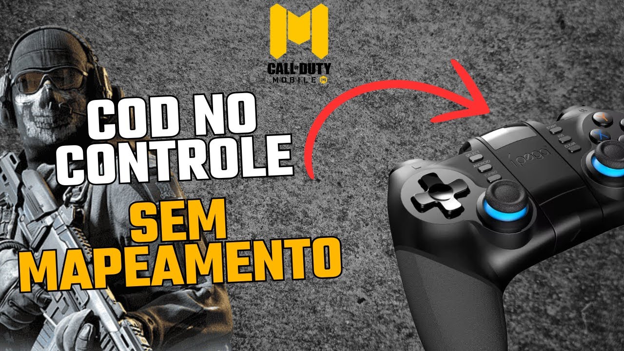 COMO JOGAR COD MOBILE PELO CONTROLE GENÉRICO SEM MAPEAMENTO :) #cod