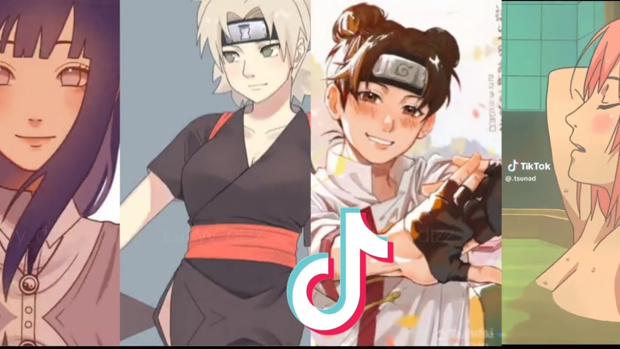 naruto girls tiktok compilation /part 1