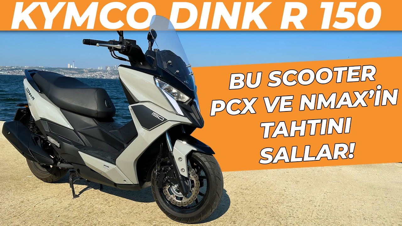 Kymco Dink R 150 İlk Sürüş | PCX ve NMAX'in Tahtını Sallar Mı?