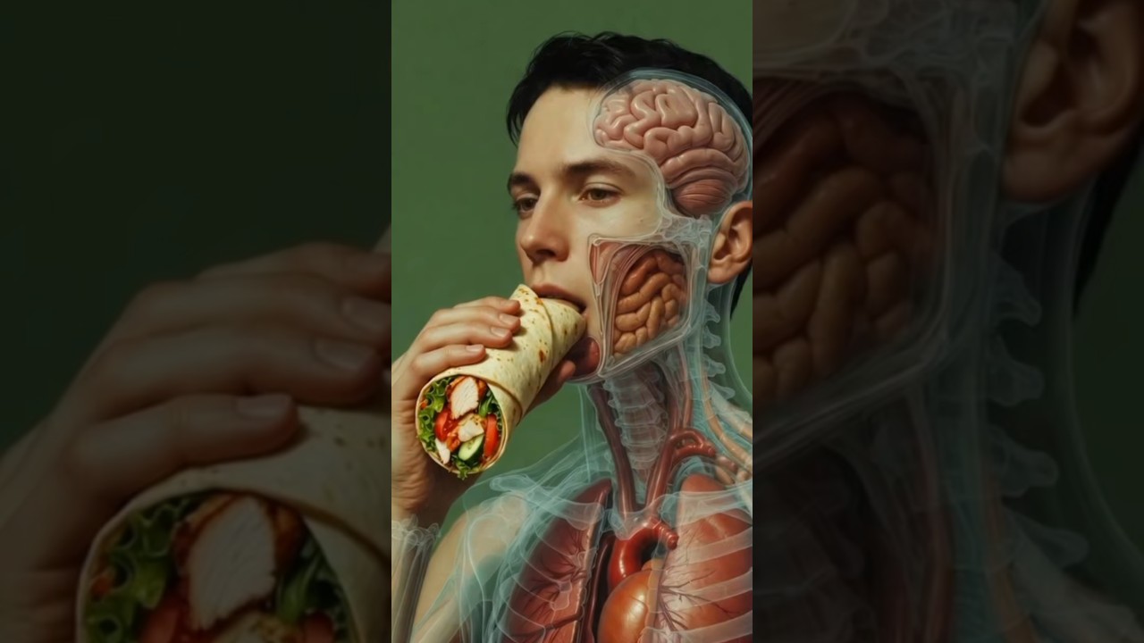 What Happens Inside Your Body After Eating a Food Wrap? 🌯 