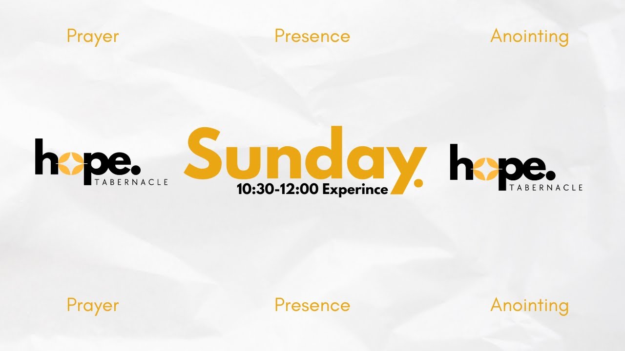 | Hope Online Church Service |