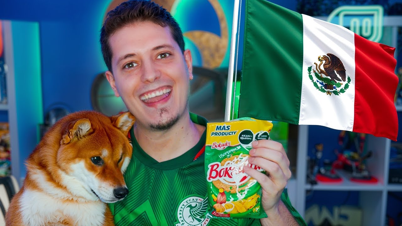 STREAMER de ESPAÑA PRUEBA PAPAS de MEXICO ¿PICAN?
