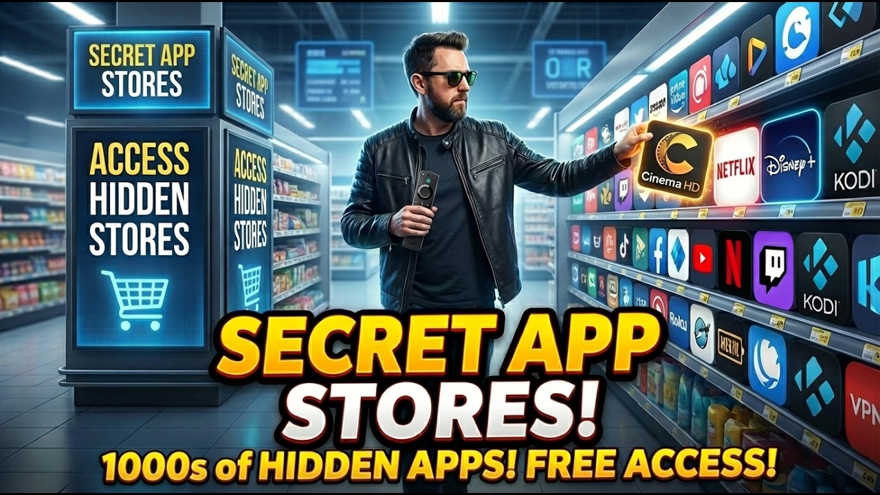 Uzyskaj dostęp do Secret STREAMING APP STORES na swoim FIRESTICK i ANDROID TV!