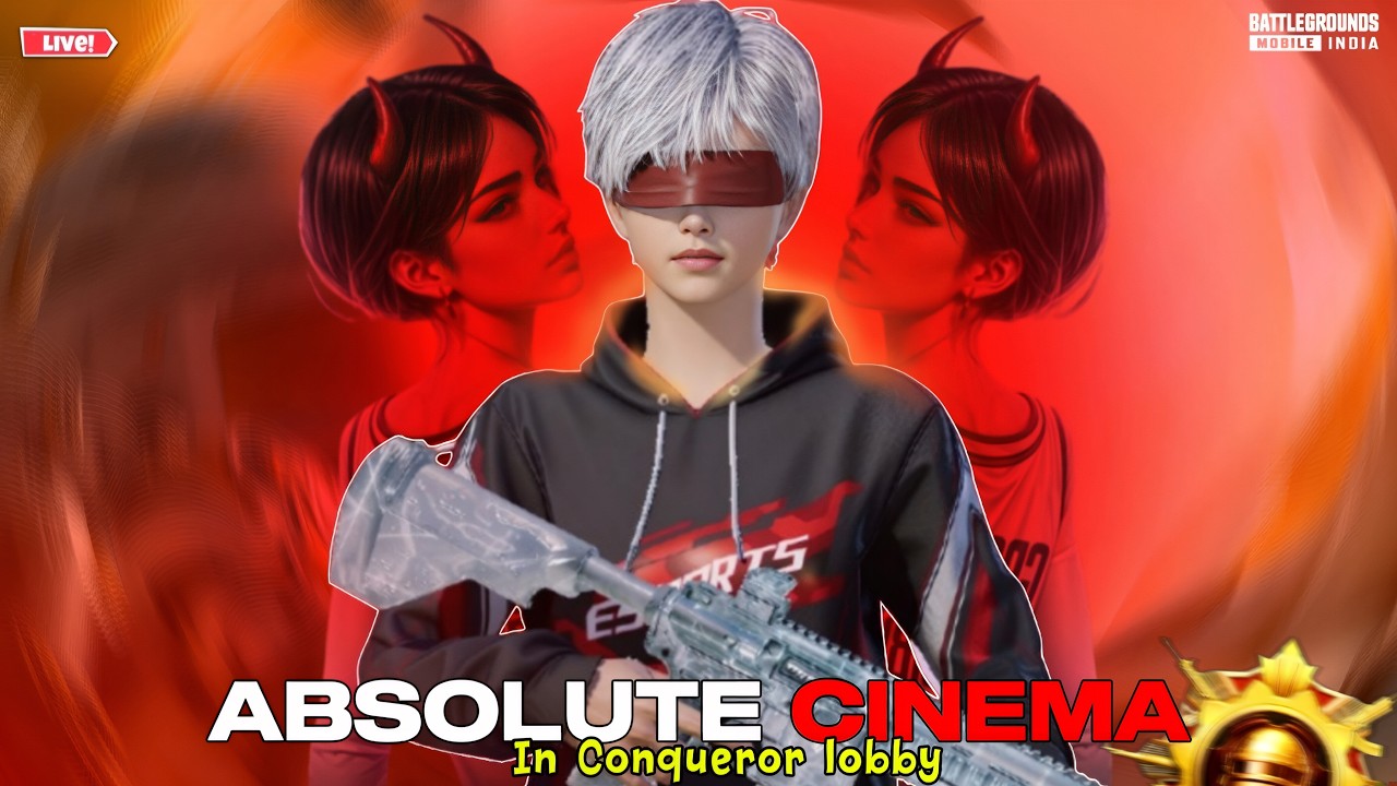 ABSOLUTE CINEMA In Conqueror lobby 💀 30 KILL  CHALLENGE 💪 120 FPS | SIG IS LIVE 🔴