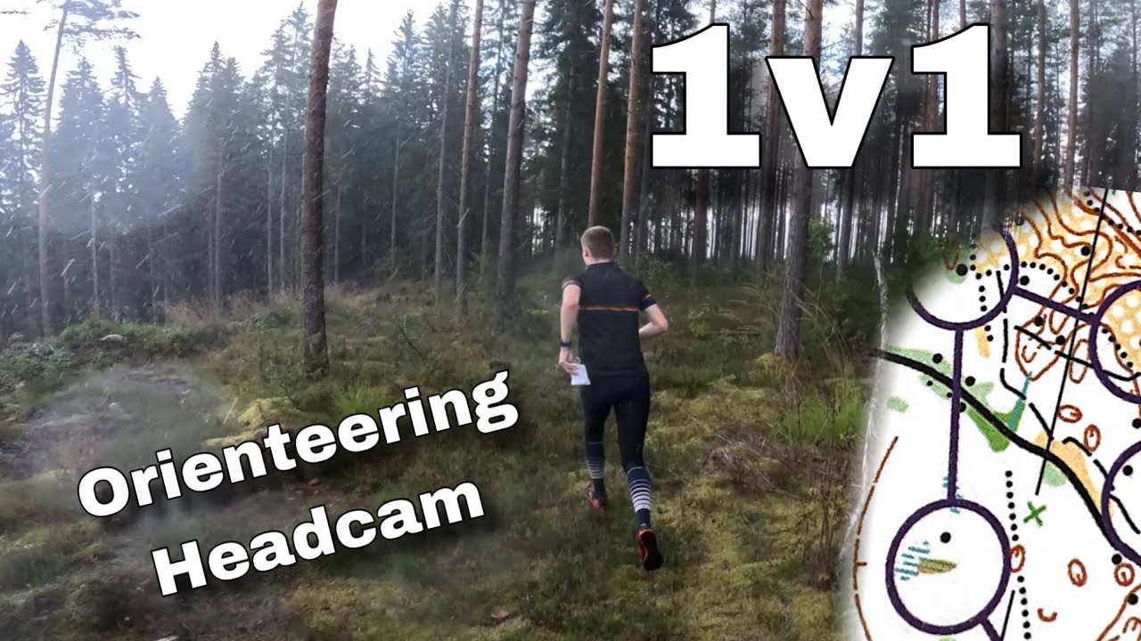 1v1 Orienteering Headcam W/ Aleksi Jutila