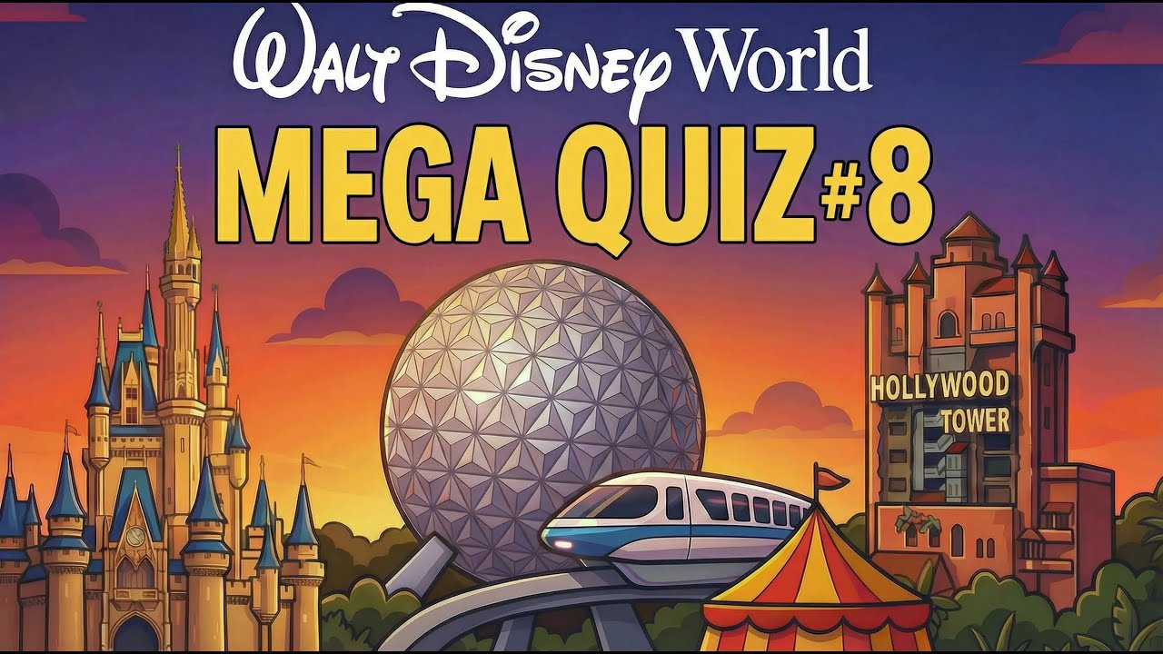 Walt Disney World MEGA Quiz #8 | Ride Vehicles | Where am I? | Orlando Florida