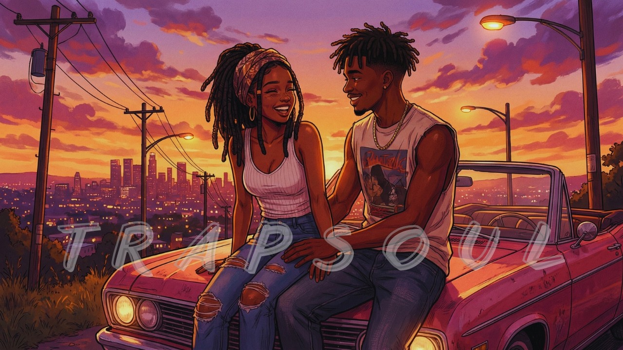 Purple Sky Romance | Dark R&B Trap Soul Mix
