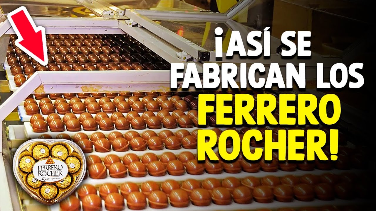 ¿Cómo Se Hacen Los Ferrero Rocher? [Proceso En Fábrica]