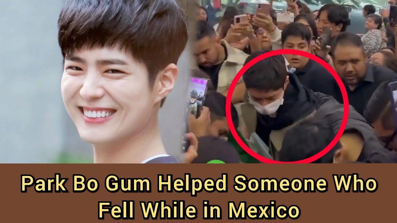 Park Bo Gum Received A Warm Welcome In Mexico