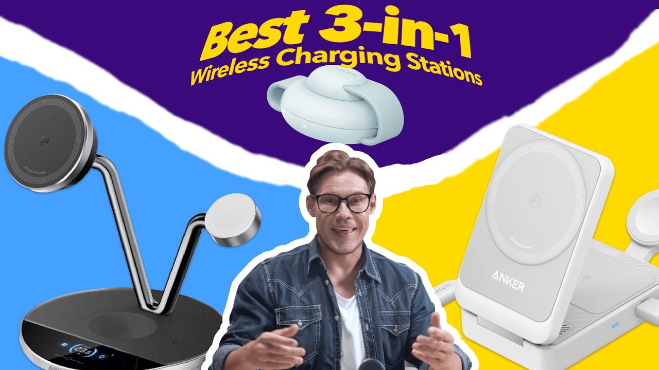 Best 3-in-1 Wireless Charging Stations for Apple Devices