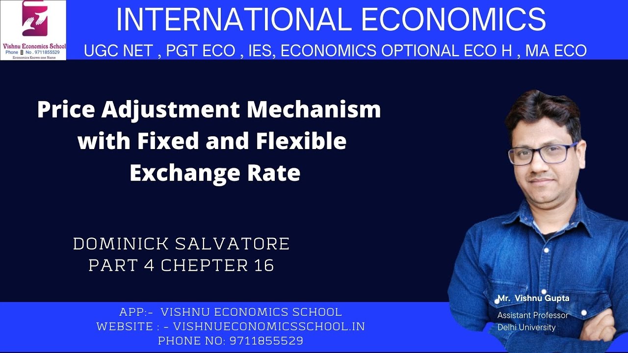 price adjustment mechanism with fixed and flexible exchange rate  | Salvatore