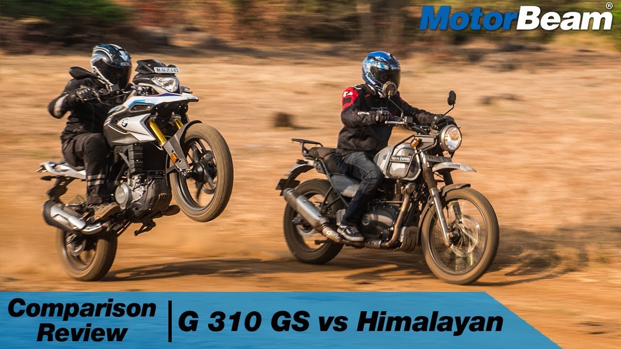BMW G 310 GS vs Royal Enfield Himalayan - Adventure Thrill | MotorBeam