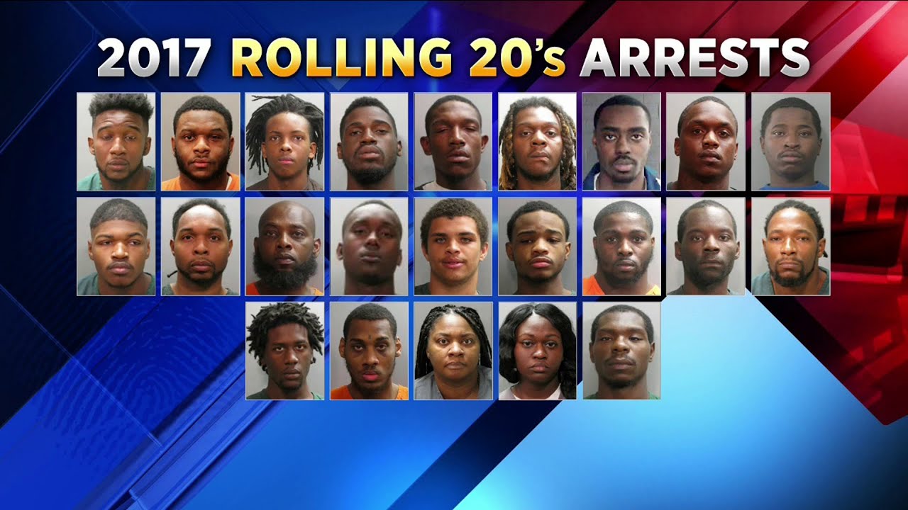 Dozens of accused gang members arrested