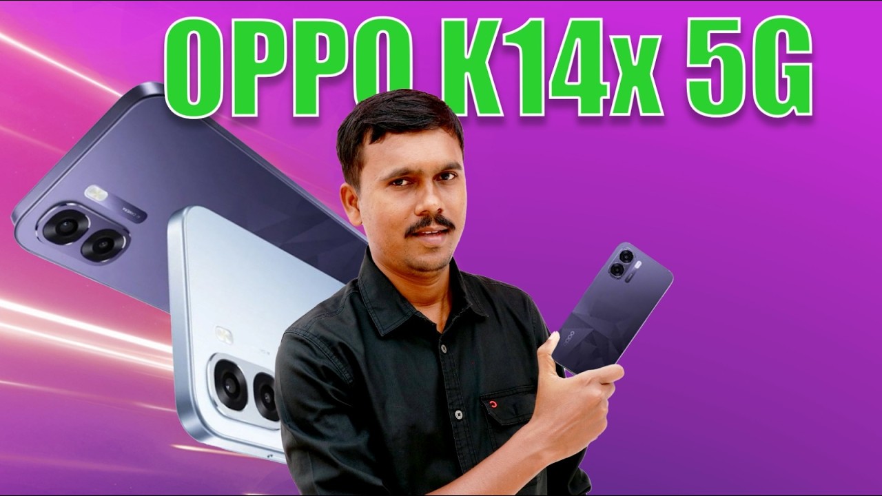 OPPO K14x 5G - Design & Battery மாஸ்!🔥ஆனா?😌 Unboxing & Quick Review 💥