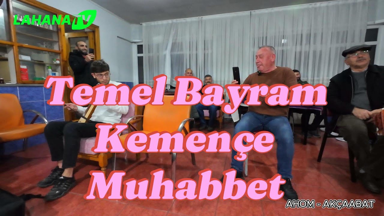Temel Bayram - Salih Can Öksüz - AHOM Kemençe Muhabbet #akçaabat