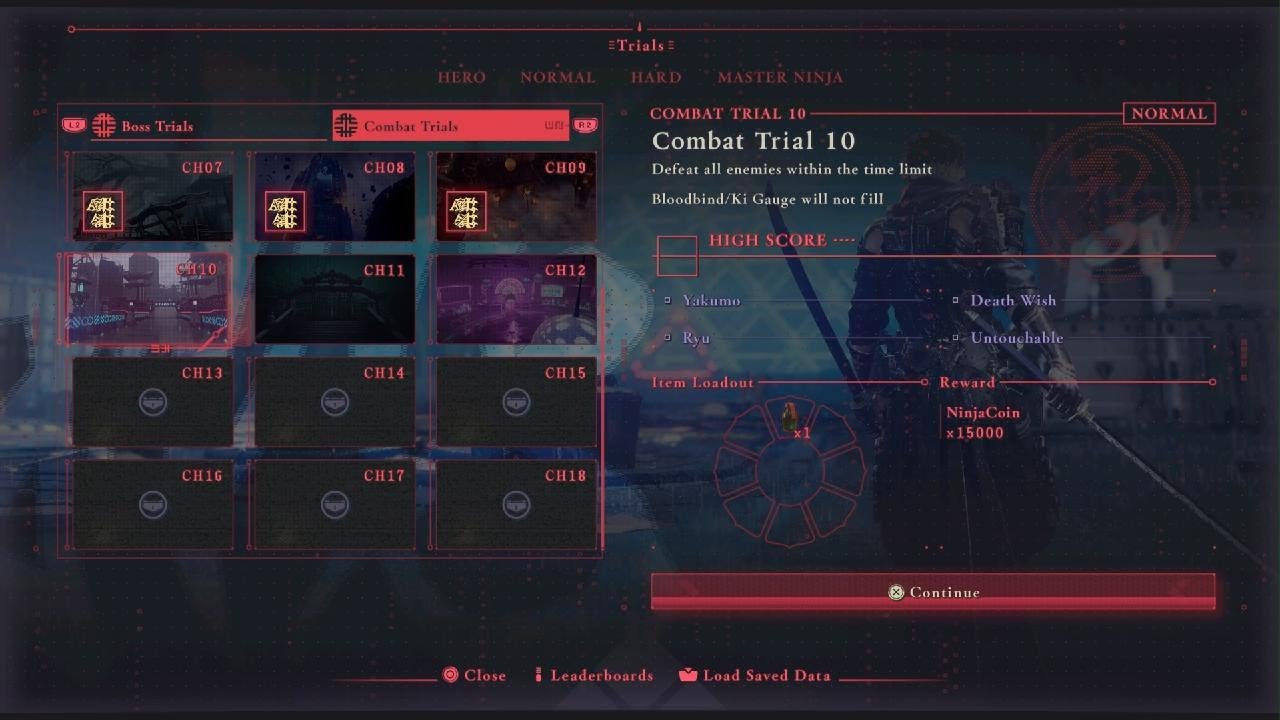 NINJA GAIDEN 4 - Combat Trial 10 EASY