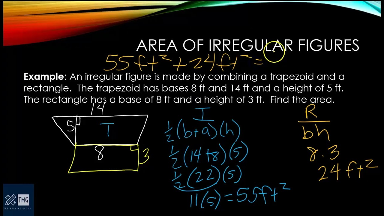 Find the Area of Irregular Figures