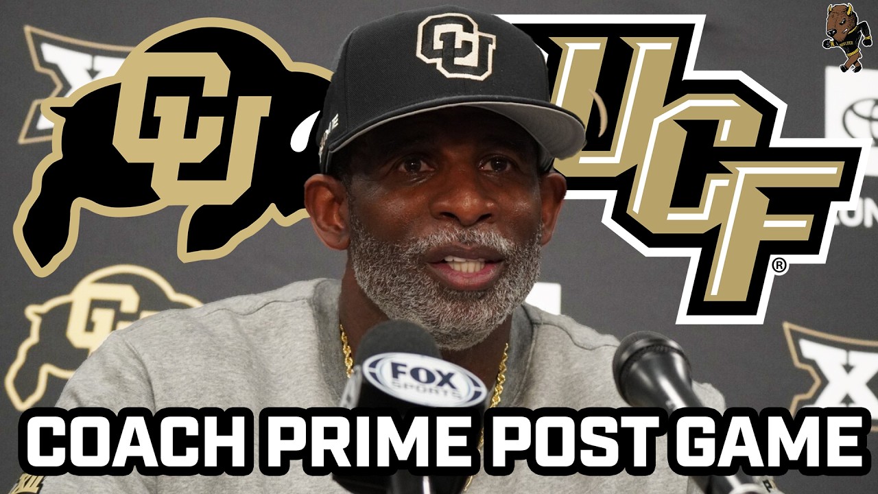 Coach Prime Proud After Buffs BLOWOUT UCF of CUs Unity & Travis Hunter