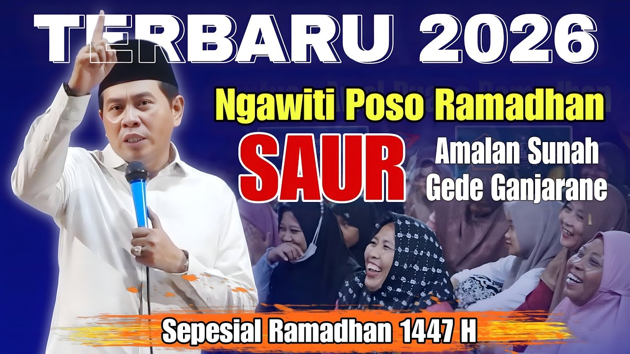 KH ANWAR ZAHID TERBARU PALING LUCU SEPESIAL AMALAN SUNAH NABI DI SAAT SAUR RAMADHAN