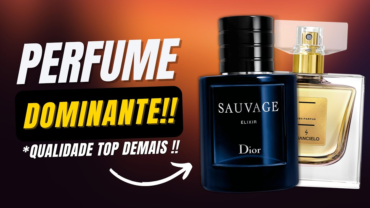 A NUANCIELO APELOU COM ESSE PERFUME -  Wild Elixir Inspirado no Sauvage Elixir Dior - QUALIDADE TOP