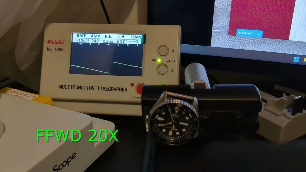 Seiko SKX007 - 7S26 - Serviced - Timegrapher run