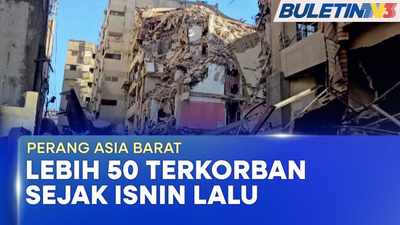 PERANG ASIA BARAT | Enam Maut Dalam Serangan Israel Di Lubnan