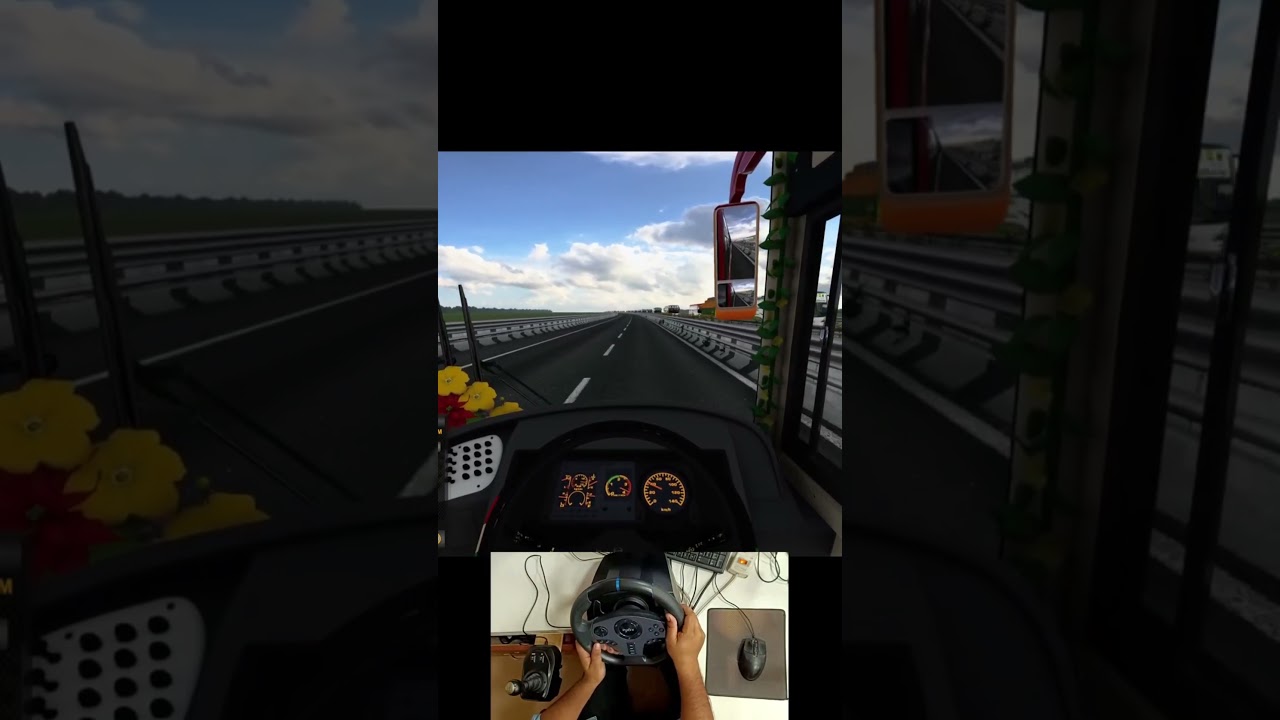 ETS2 PXN V9 Steering Wheel Drive – Realistic Handling + Highway Speed