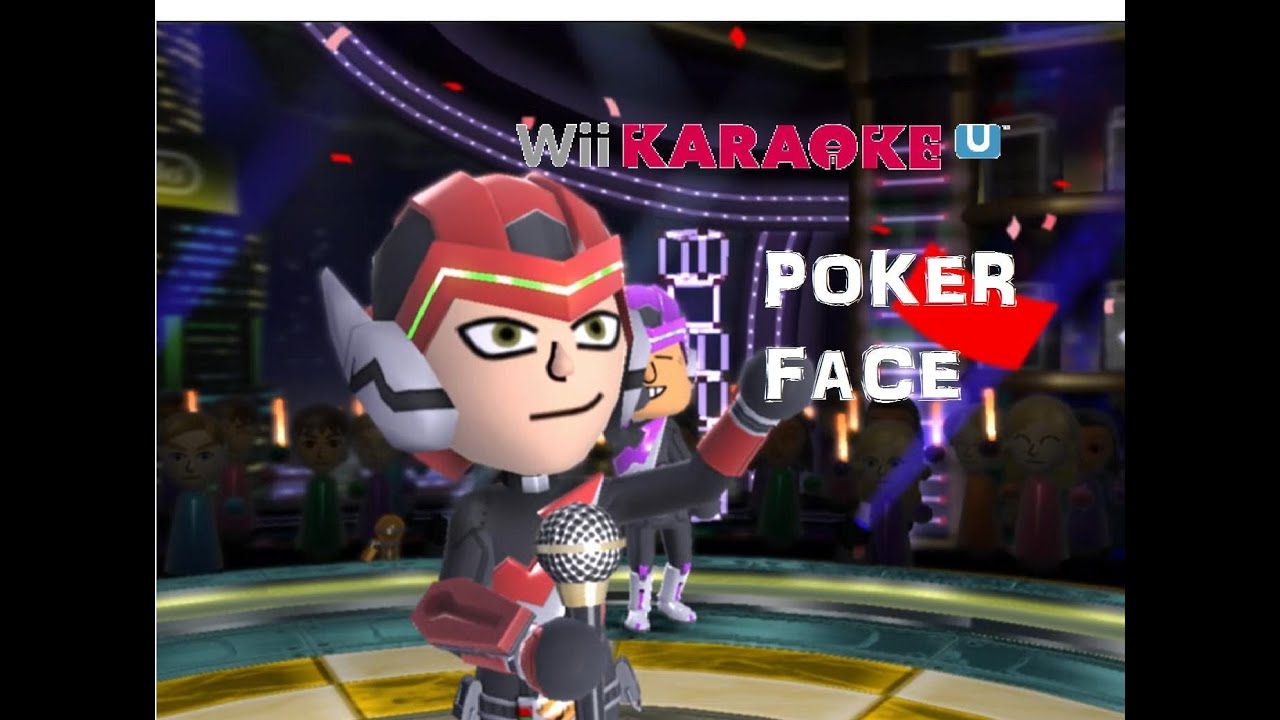 Wii Karaoke U |WiiU| Poker face (Lady Gaga). [HD]