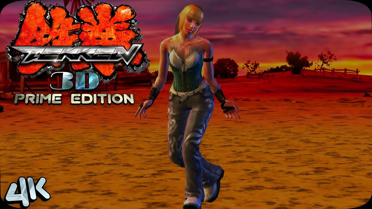 Tekken 3D Prime Edition | Lili Rochefort | Quick Battle | Citra(3DS)| 4K 60 FPS Gameplay.
