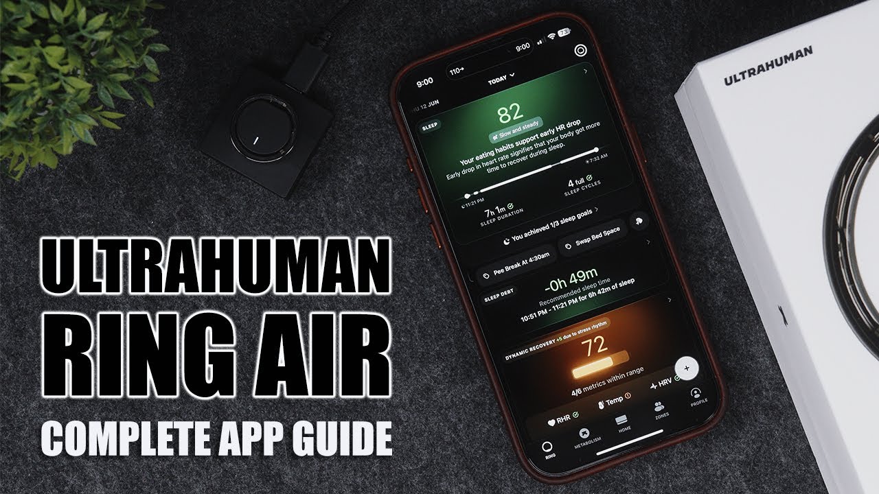 Ultrahuman Ring AIR NEW Features and Complete App Walkthrough