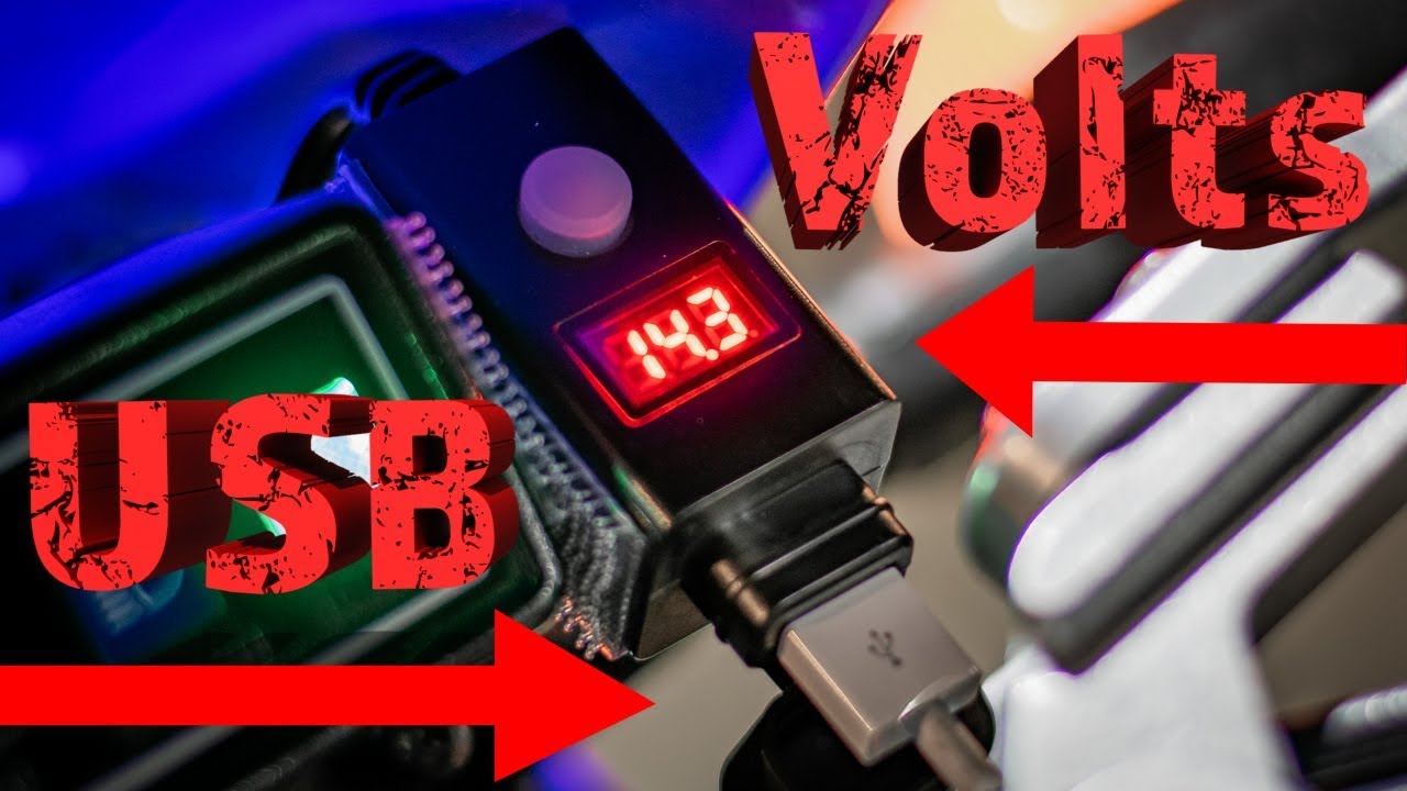 Installing a USB/volt meter on a Yamaha TW200