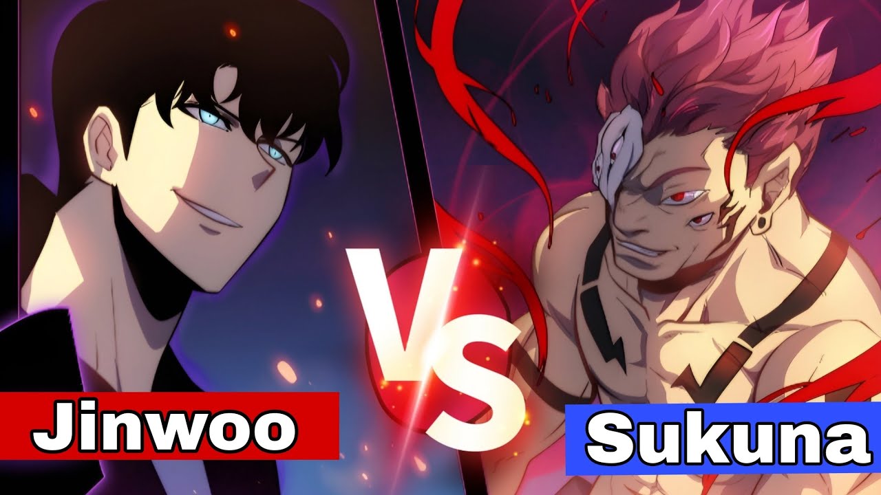 Sukuna vs Jinwoo 🔥 Shadow Monarch vs King of Curses | Who Wins?