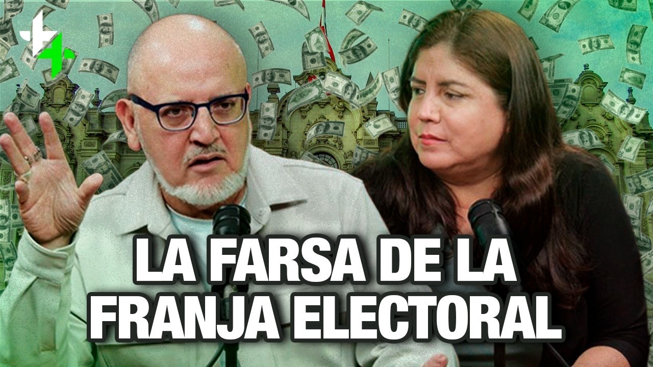 Beto Ortiz y Graciela Villasís analizan el millonario derroche de la franja electoral