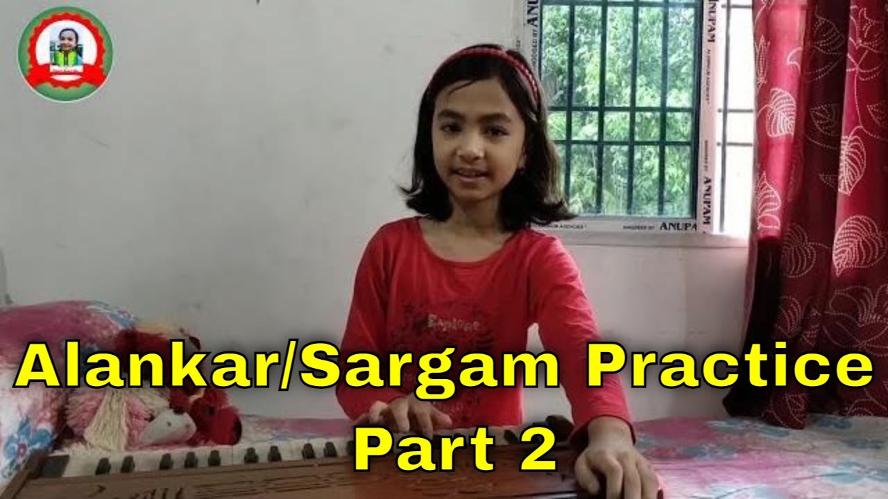 Alankar / SARGAM | PRACTICE with Harmonium | Part 2