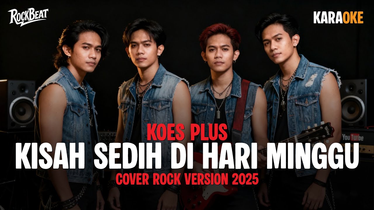 KISAH SEDIH DI HARI MINGGU (KOES PLUS) KARAOKE COVER ROCK VERSION