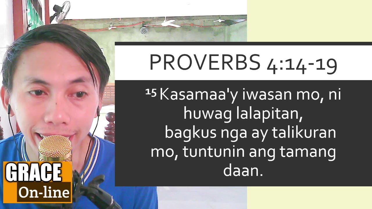 Book of Proverbs Series | Proverbs 4:14-19 | Turn from evil ways and do what is right in the Lord