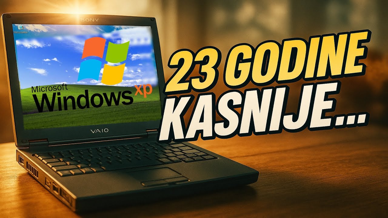 Laptop od 2500 Evra iz 2002 GODINE nije ostario ni DANA– Windows XP FULL NOSTALGIJA!  | Techcode