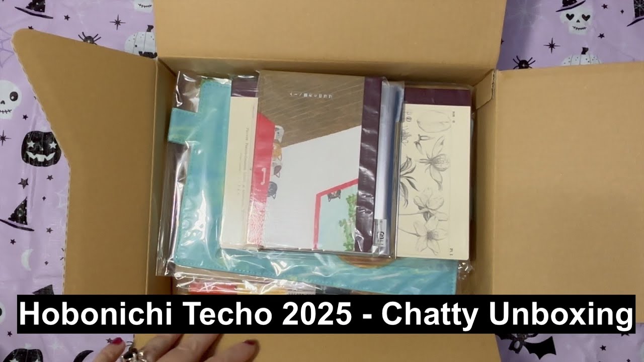 Hobonichi Techo 2025 - Chatty Unboxing