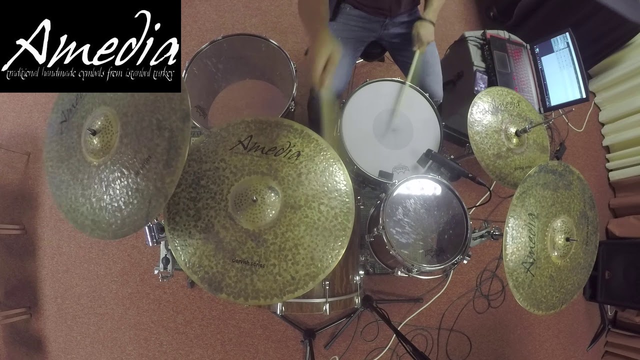 Amedia Cymbals - 4 piece Box Set ‘seamless’ demo