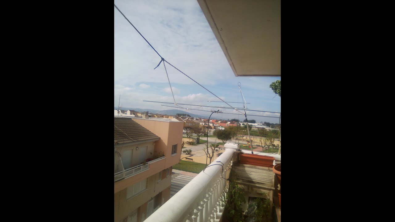 #0266 Antenas ocultas (escondidas sigilosas) y una Yagi VHF de cuerdas, por XQ2CG