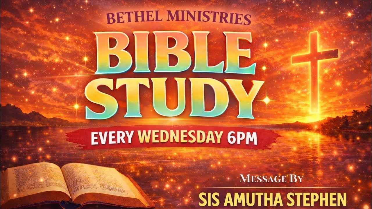 4TH FEBRUARY 2026 BIBLE STUDY MESSAGE GIVEN BY SISTER AMUTHA STEPHEN 