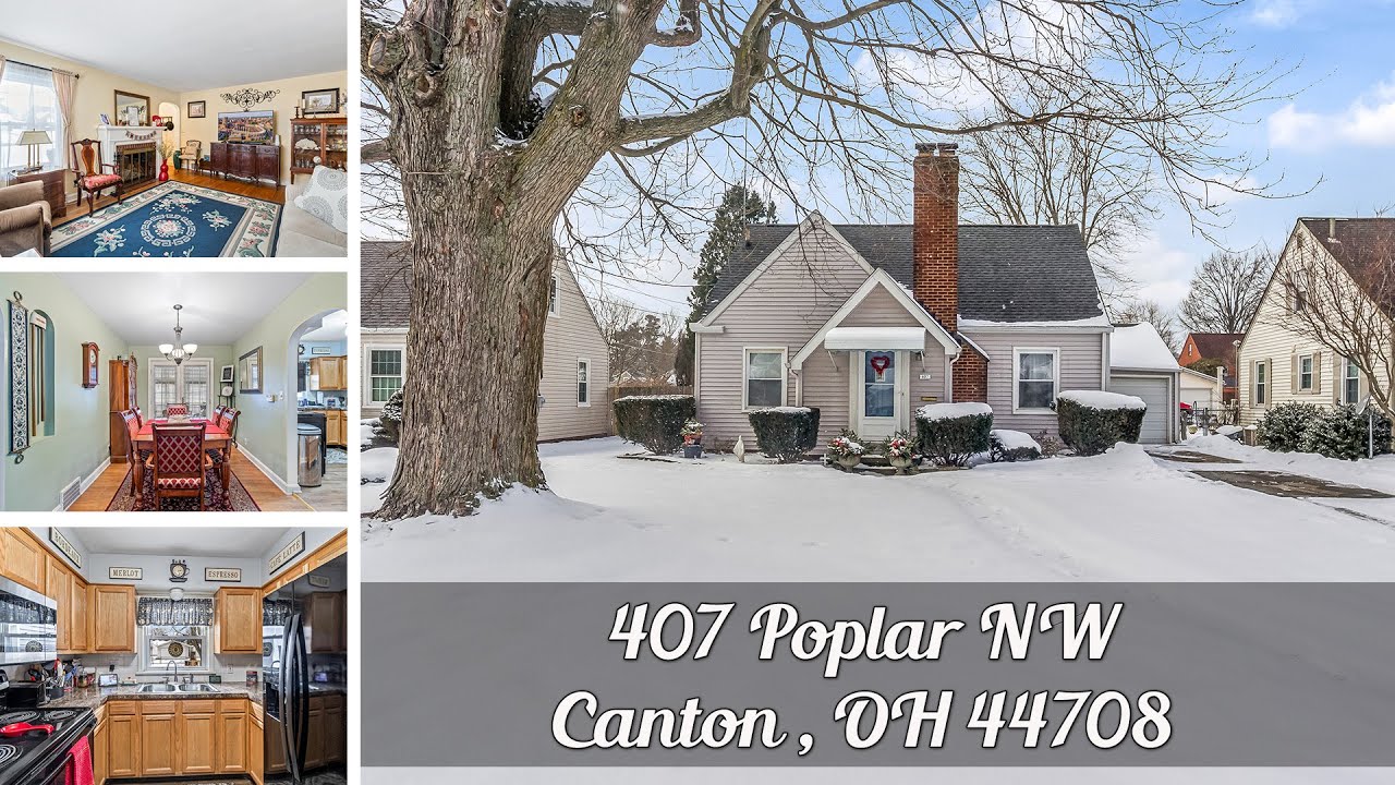 407 Poplar NW Canton, OH 44708 | Buckeye Drone | Photo Tour