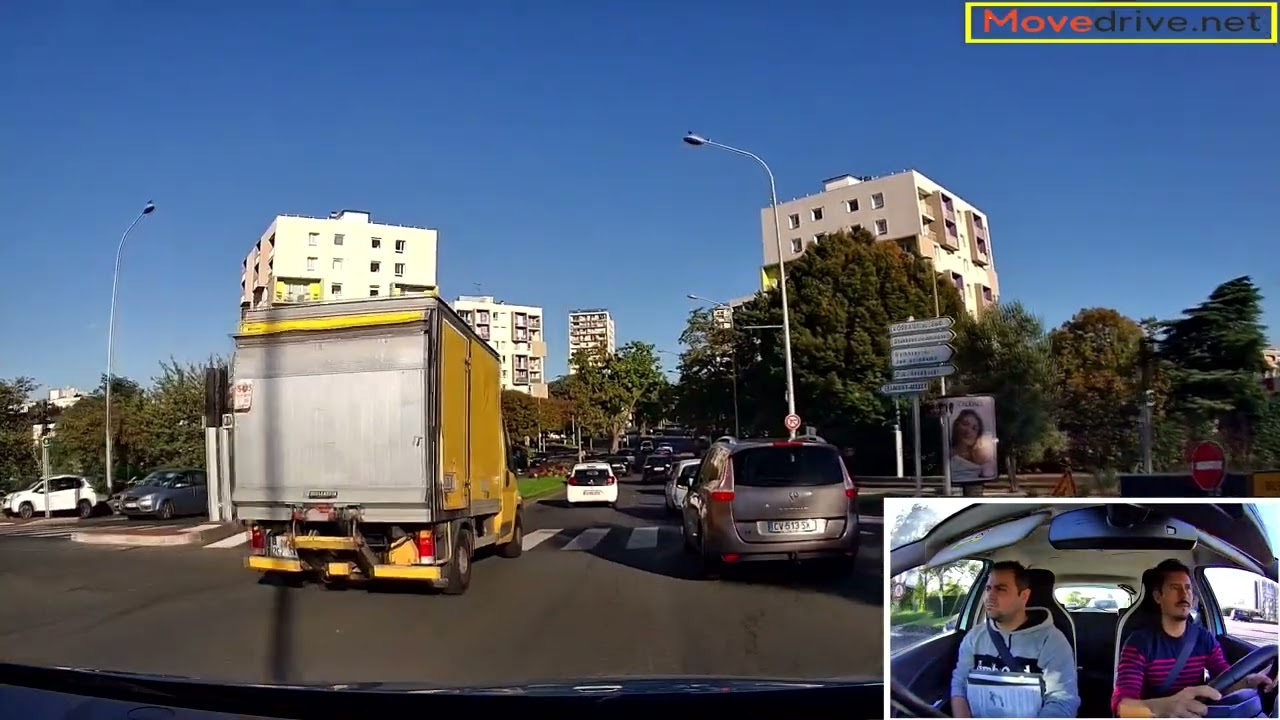 JUAN passe le Permis de conduire dans 14 heures son auto-école le baladait CRETEIL 2022