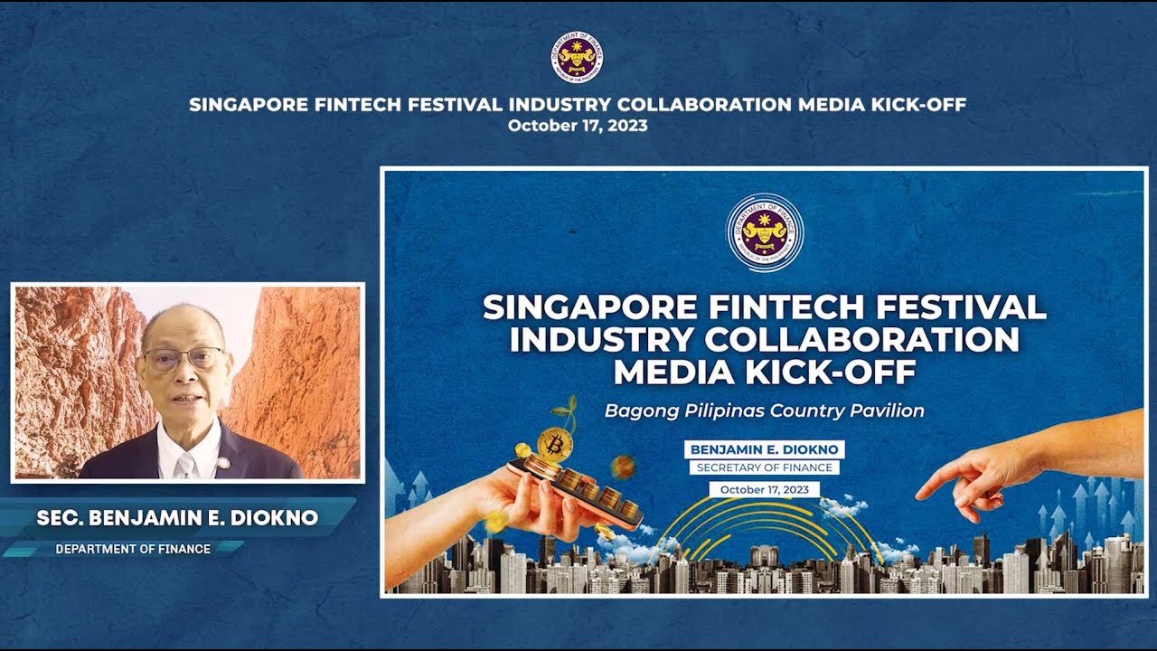 DOF Secretary Ben Diokno's Message to the FinTech Alliance SFF PH Pavilion