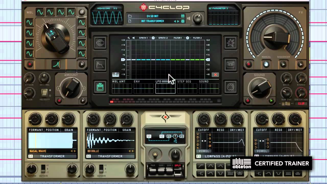 Учебное пособие по игре Cyclop Bass в Sugar Bytes