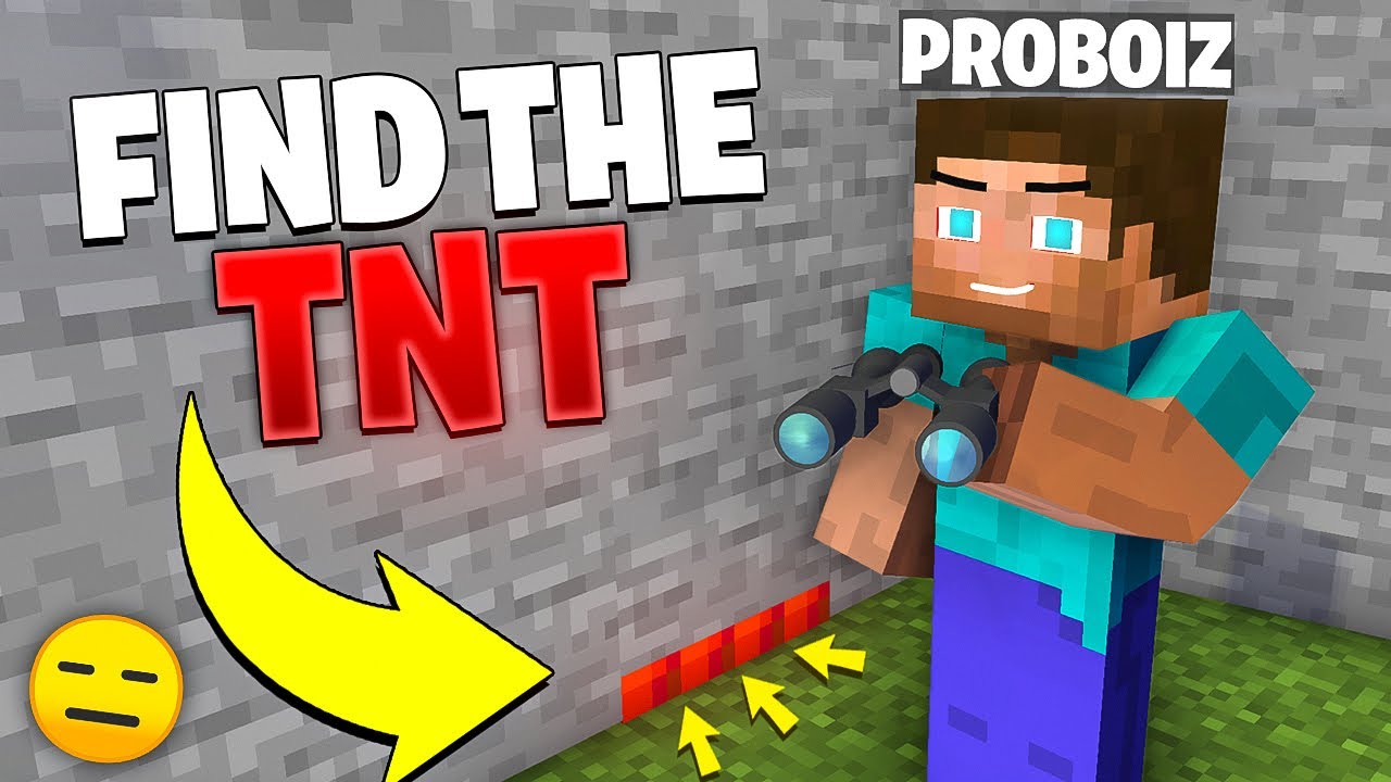 Find the TNT Challenge in Minecraft