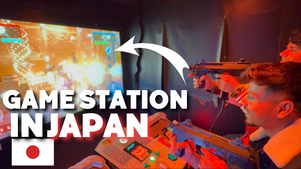 Game Station in JAPAN | Indian in Japan