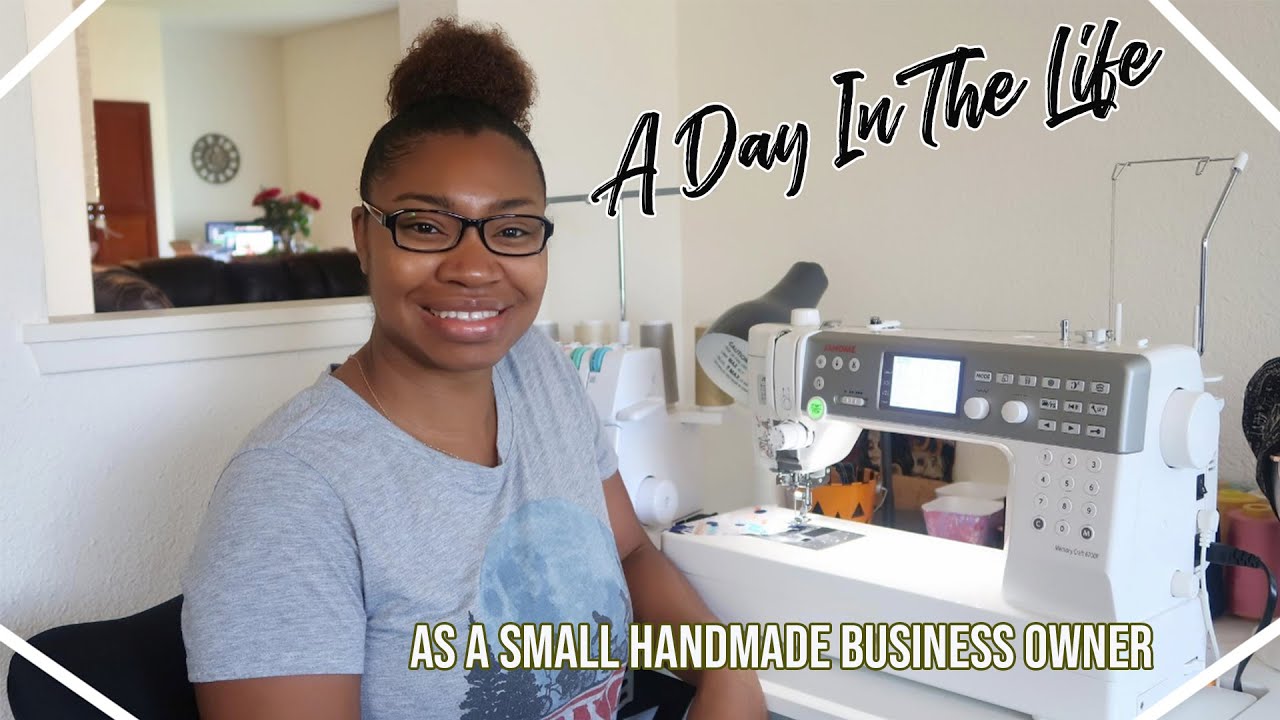 Day In The Life as a Small Handmade Business Owner | Vlog